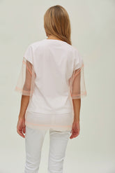 SLIM TROUSERS-PIQUE